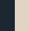 navy/ cream